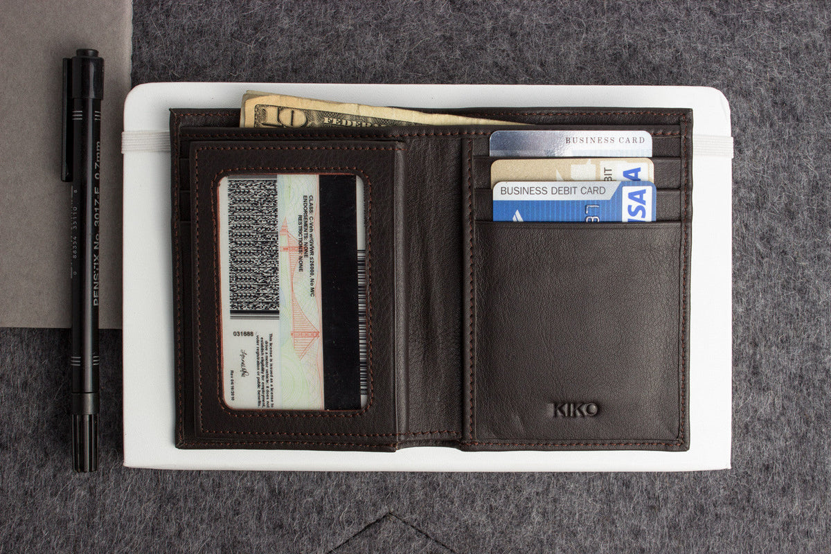 Slimfold Passcase Leather Wallet