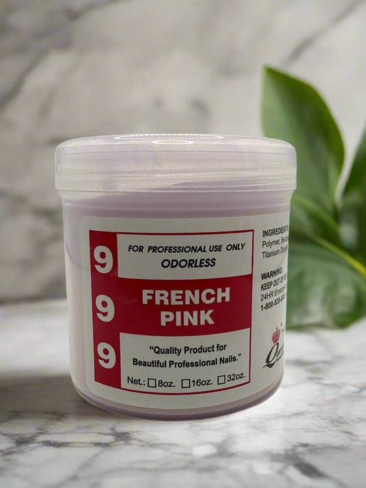 999 French Pink Acrylic Powder – 8 oz