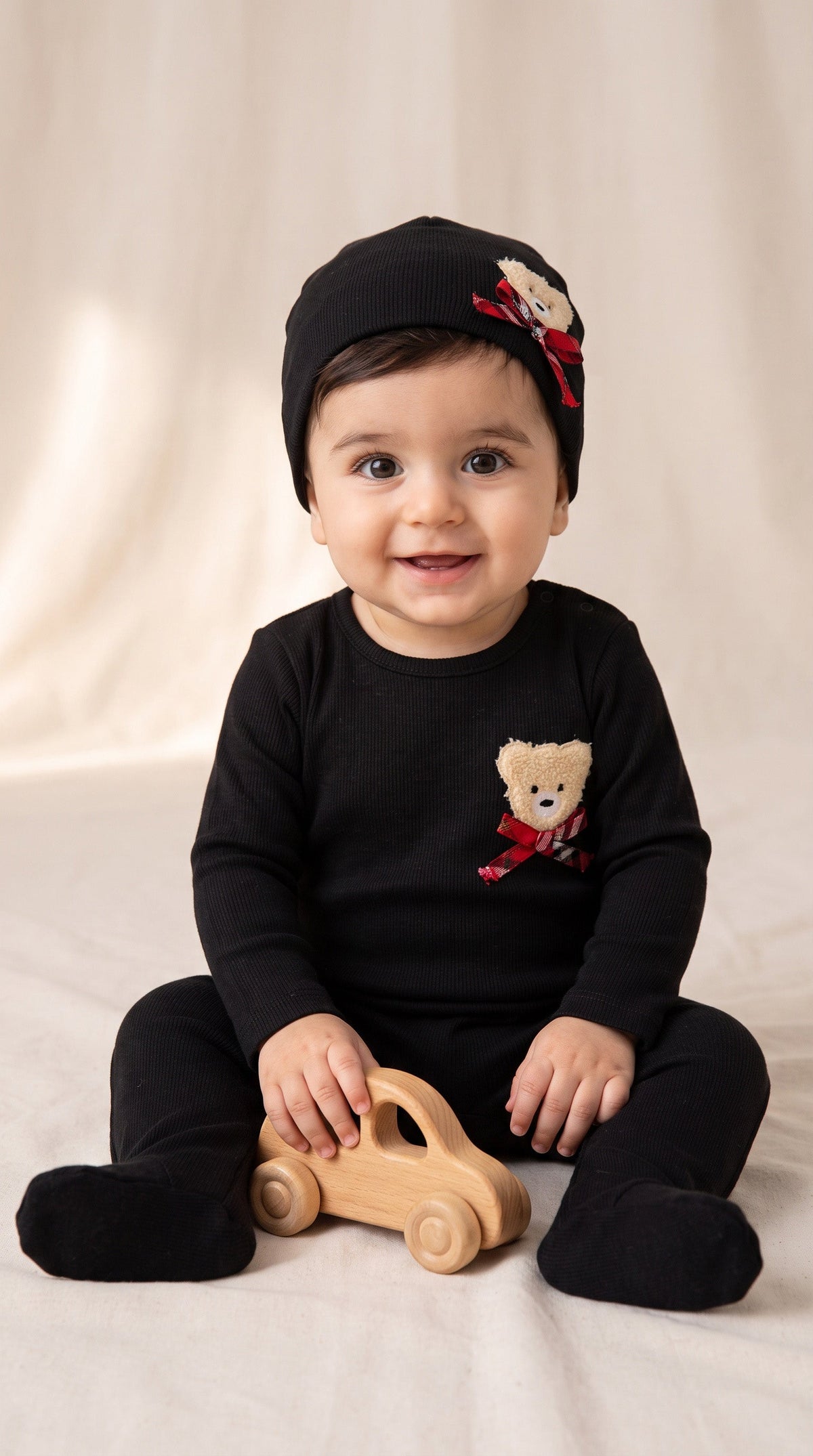 Bear Footie - Cotton