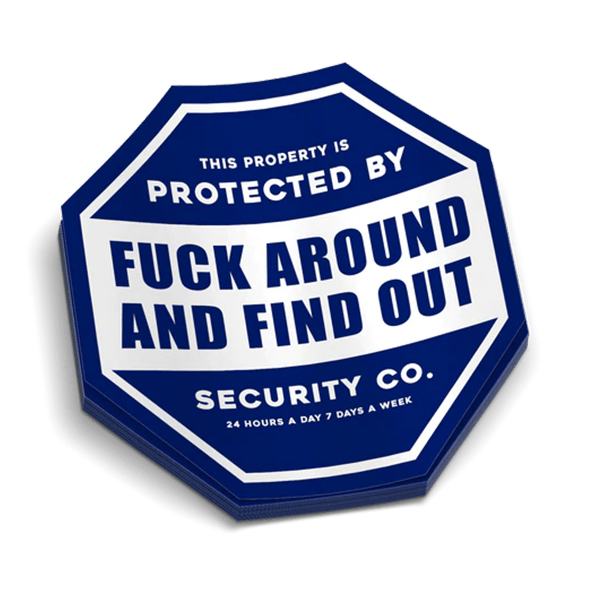 FAFO Security Decal
