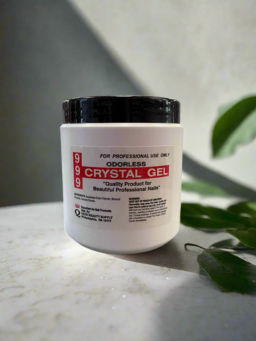 999 Crystal Gel Acrylic Powder, 16 oz