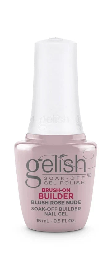 Gelish Brush-On Builder Gel - Blush Rose Nude, 0.5 oz