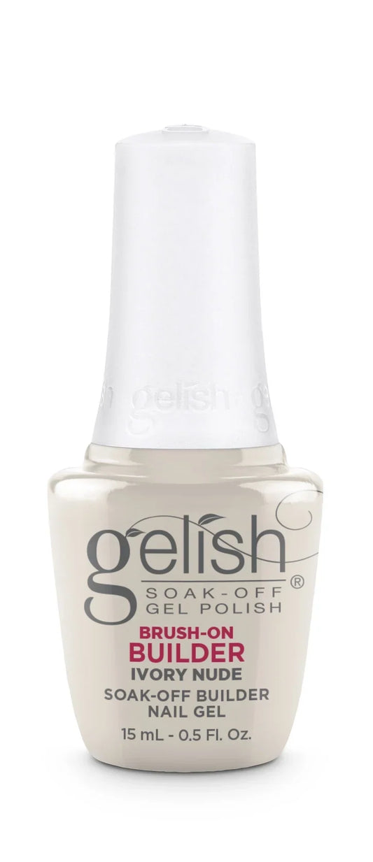 Gelish Brush-On Builder Gel – Ivory Nude, 0.5 oz