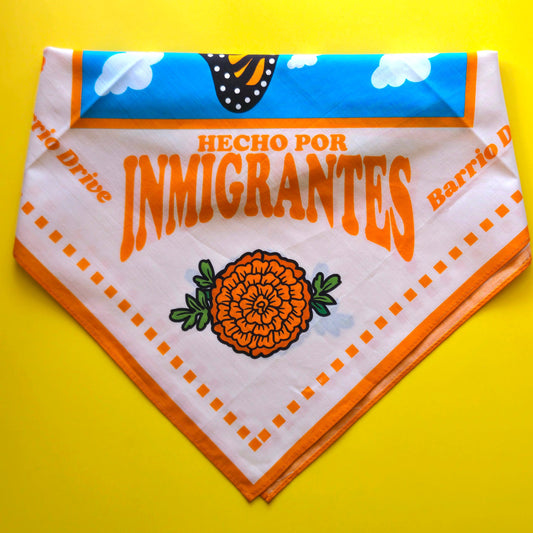 Hecho Por Inmigrantes Bandana