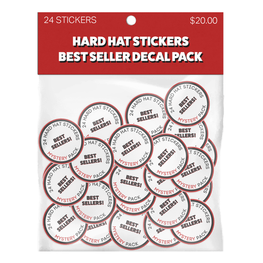 Hard Hat Sticker Best Sellers 24-Pack - $25