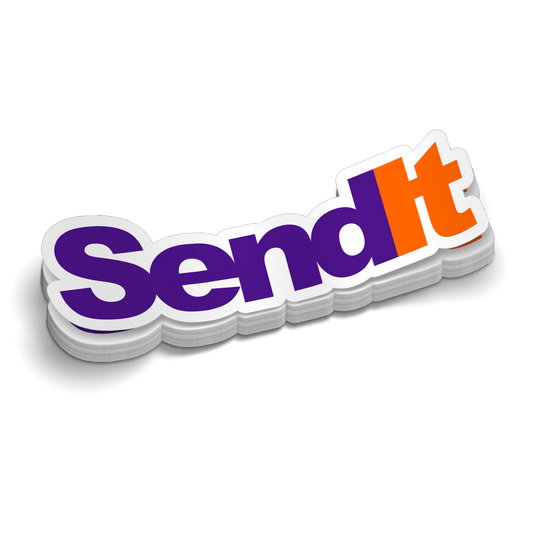 Send It - Hard Hat Decal