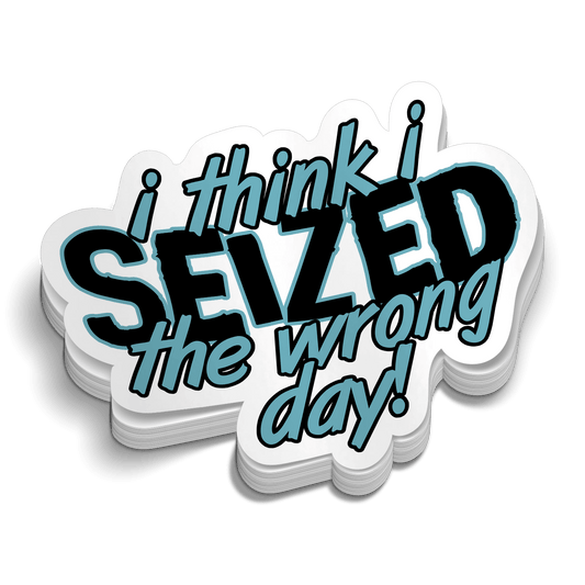 Seized - Hard Hat Decal