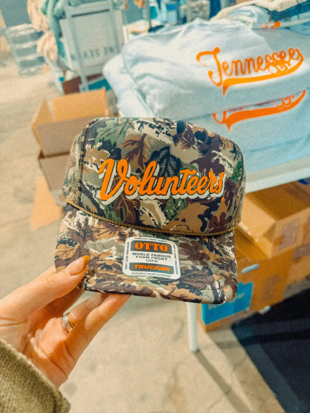 TN Volunteers Script Game Day Trucker Hat