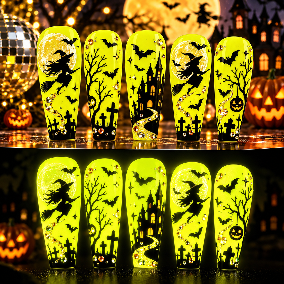 Gel-Le - Glow In The Dark Gel - GL02 Yellow Disco
