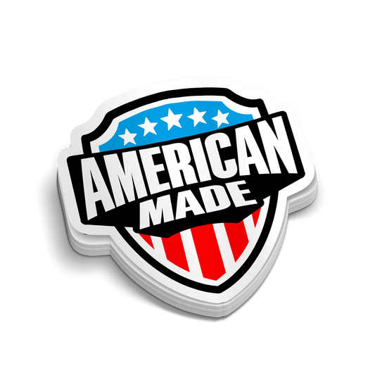 American Made - Hard Hat Decal
