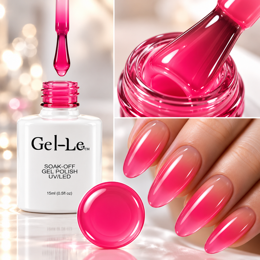Gel-Le Lusty Pink (Translucent Gel) T02