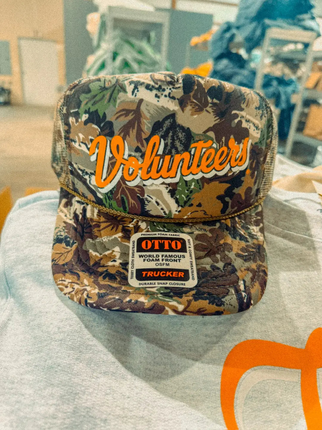 TN Volunteers Script Game Day Trucker Hat