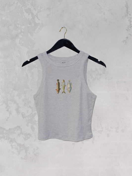 Underground Original Design: Little Fish, Summer Micro-Ribbed Tank