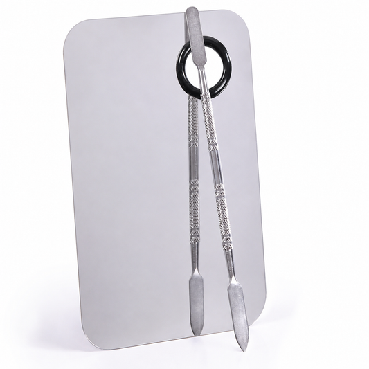 Metal Gel Plate with Spatula