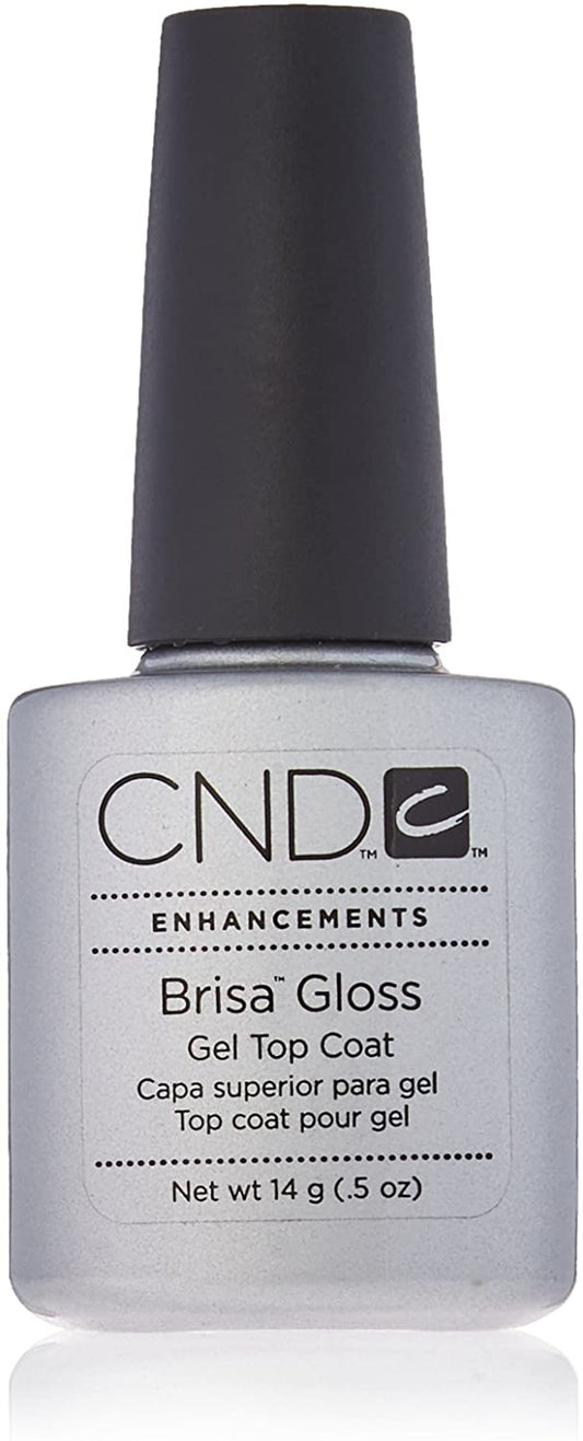 CND - Brisa Gloss Gel Top Coat, 0.5 oz