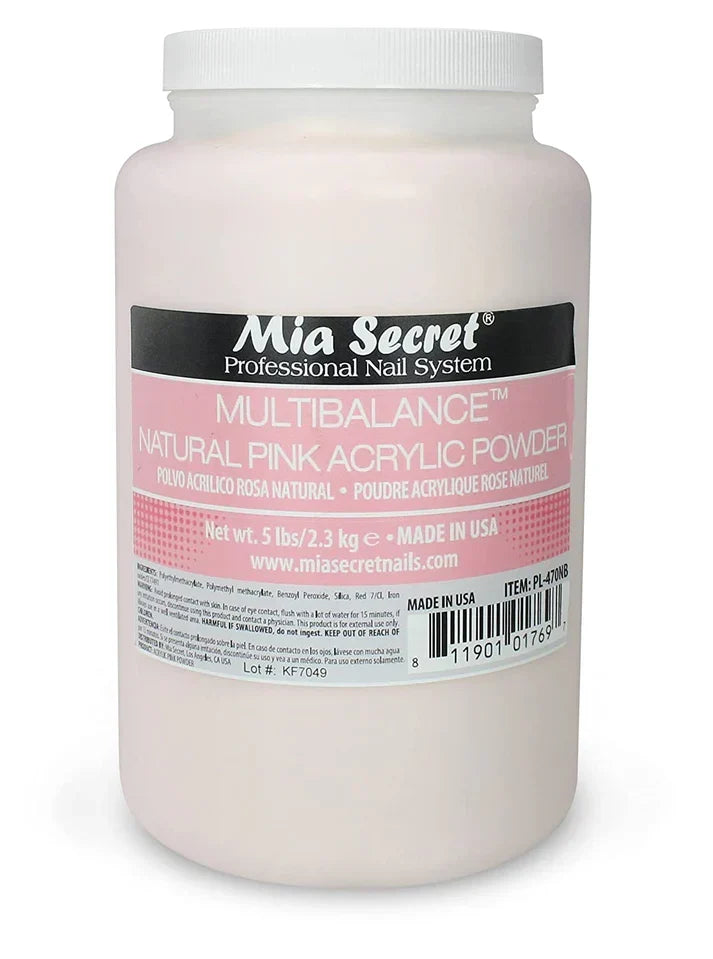 Mia Secret - Acrylic Powder - Natural Pink, 4 oz