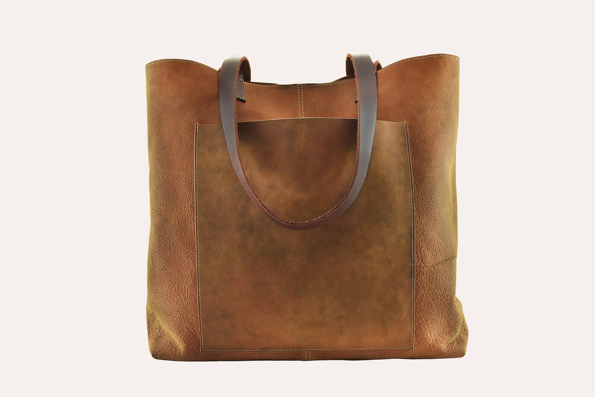 PCH Brown Leather Tote