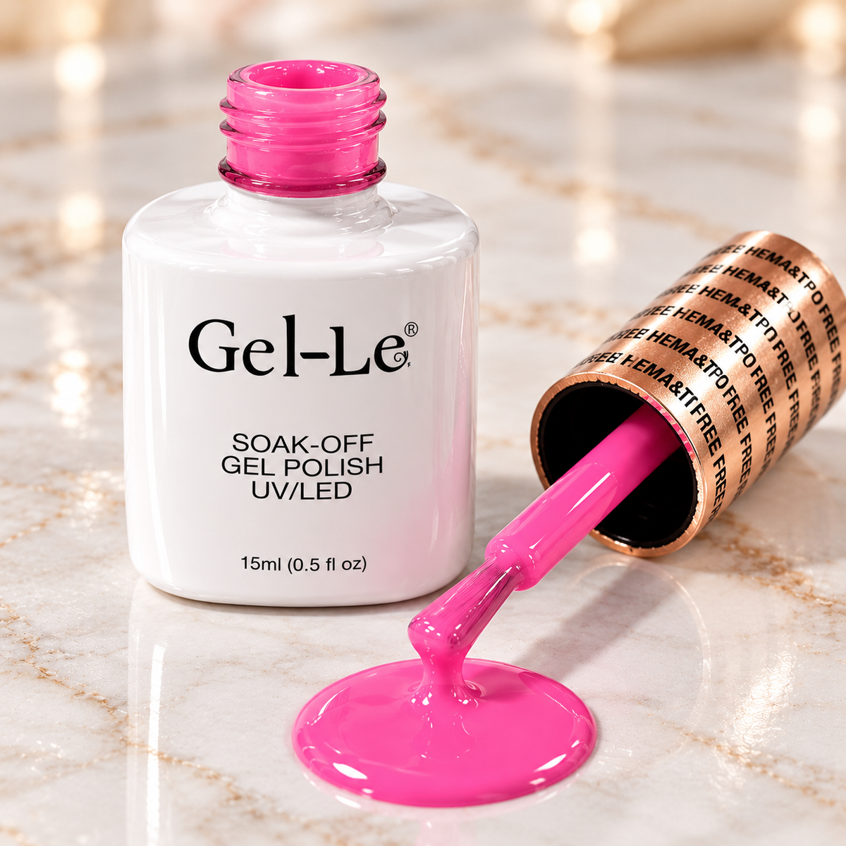 Gel-Le HEMA & TPO-Free Gel - HT05 - Pink Voltage
