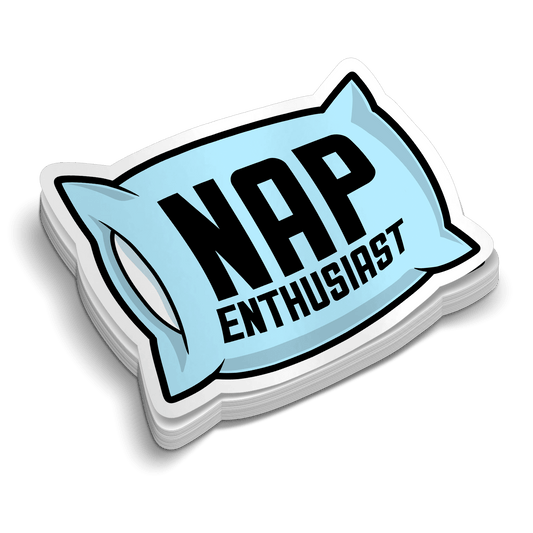 Nap Enthusiast Hard Hat Decal
