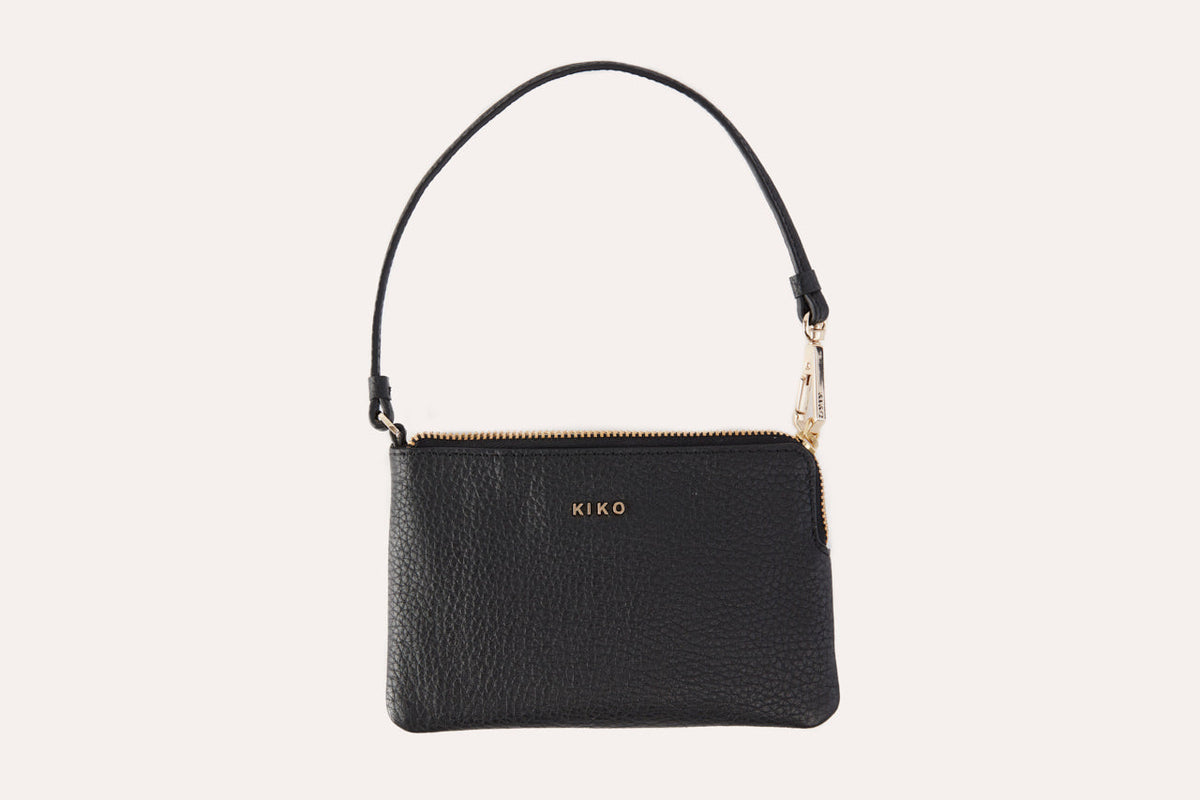 Small Pebble Leather Wristlet