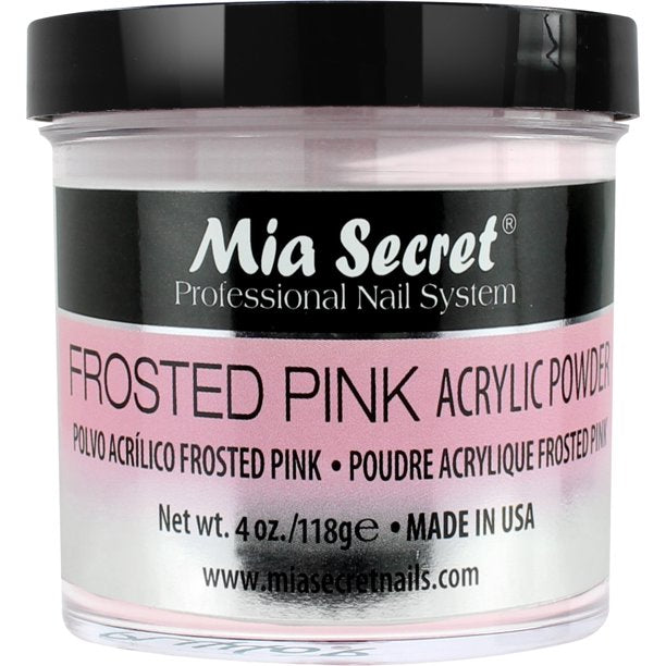 Mia Secret - Acrylic Powder - Frosted Pink, 4 oz