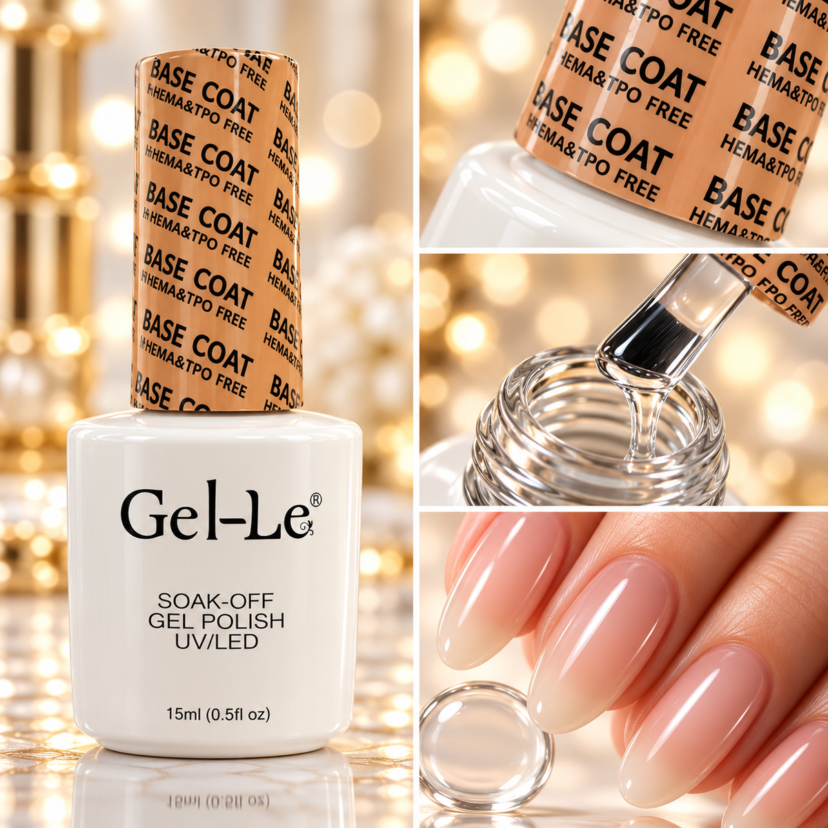 Gel-Le - HEMA & TPO Free - Base Coat