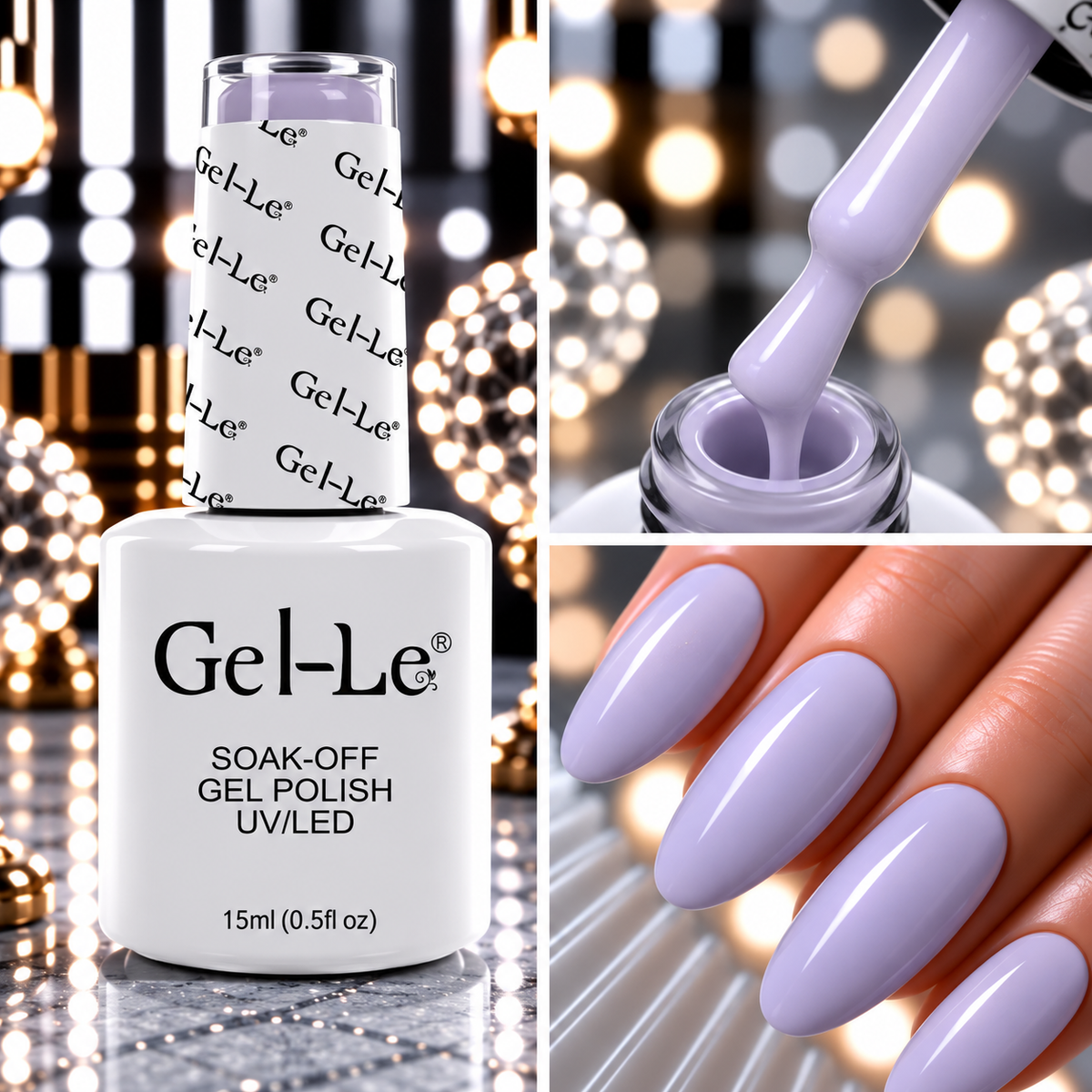 Gel-Le L152 Gravy Lilac Gel Polish