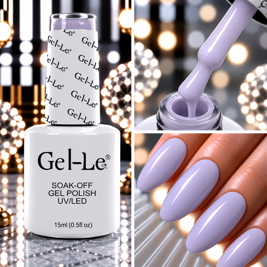 Gel-Le L152 Gravy Lilac Gel Polish