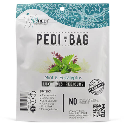 Spa Redi – Detox Pedi In a Bag 0.7 oz (Mint & Eucalyptus)