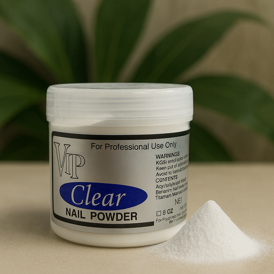 VIP Clear Acrylic Powder, 8 oz