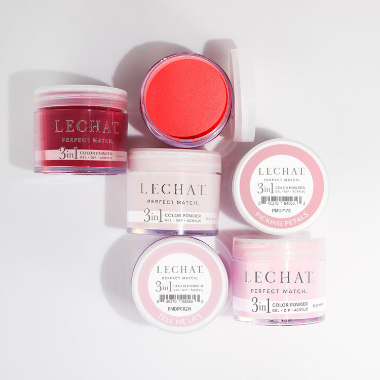 Lechat Perfect Match 3-in-1 Dip/Acrylic Powder - #006 Royal Red, 1.5 oz