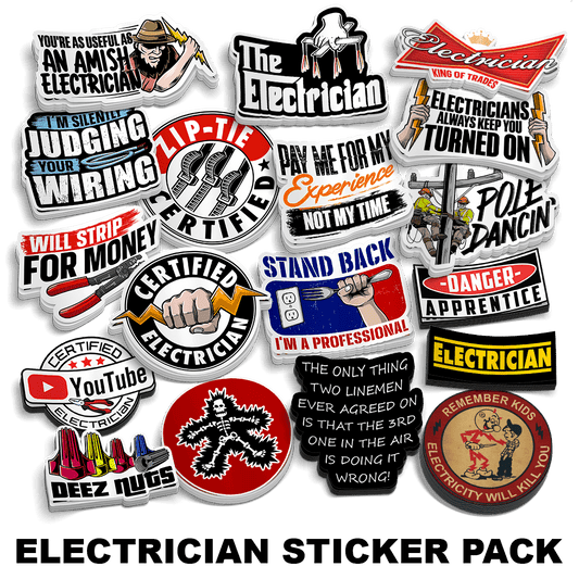 Electrician Sticker Pack