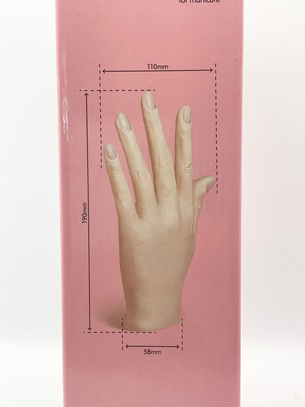 Gel-Le - Premium Practice Silicone Hand with Tips