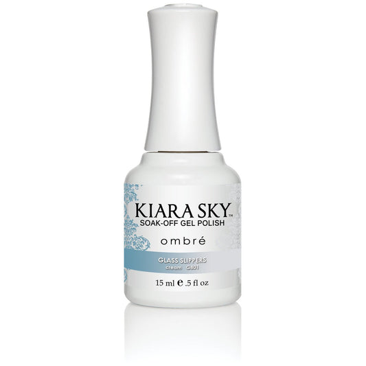 Kiara Sky Ombre' (MOOD) - 801 Glass Slippers Gel Polish (Limited)