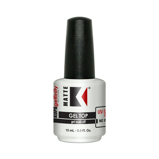 Kupa - GelFinity - Gel Topcoat Matte Finish, 0.5 oz