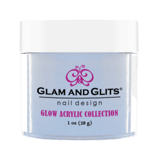 Glam and Glits Glow Acrylic Powder - GL2037 Starless, 1 oz (Limited)
