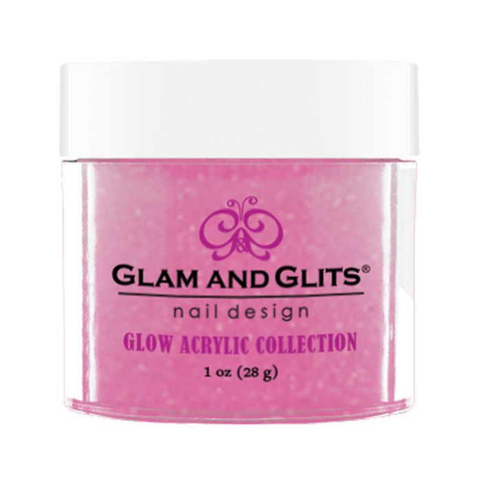 Glam and Glits Glow Acrylic Powder - GL2043 Love Me Tinder, 1 oz (Limited)