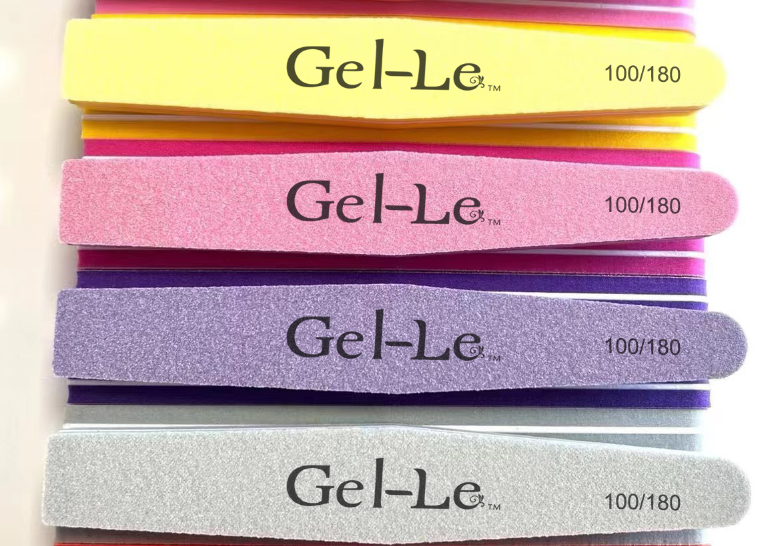 Gel-Le Taper Sponge File (100/180), 10-Piece Pack
