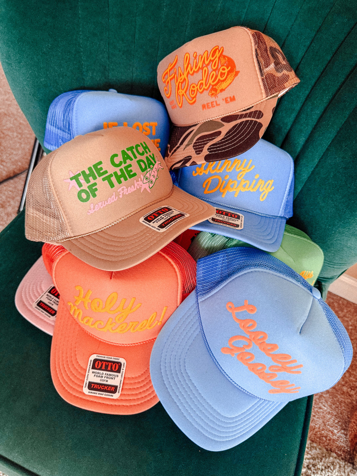 Underground OG: Fishing Rodeo Country Western Trucker Hat