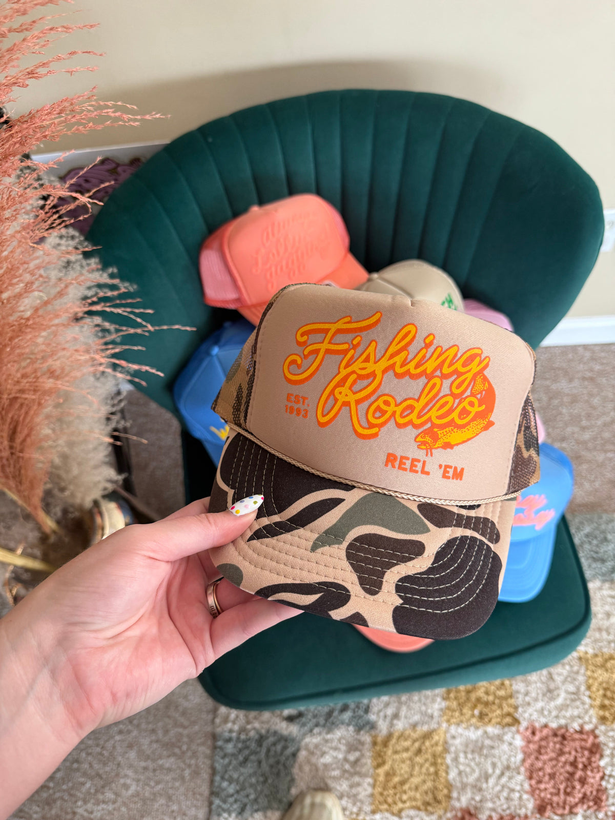 Underground OG: Fishing Rodeo Country Western Trucker Hat