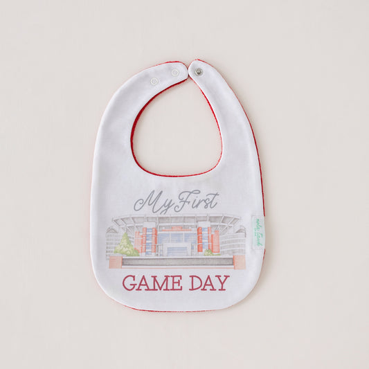 My First Game Day - Alabama Organic Cotton Baby Bib