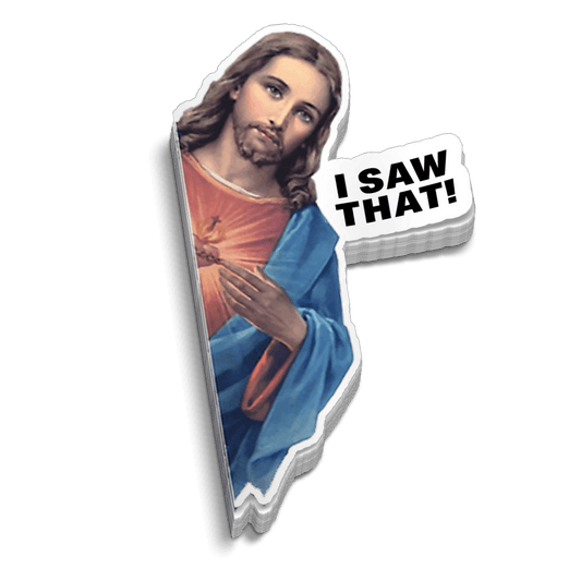 I Saw That 6-Inch Decal