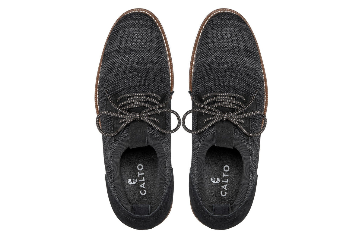 CALTO - J1504 - 3.2 Inches Taller (Charcoal Grey)