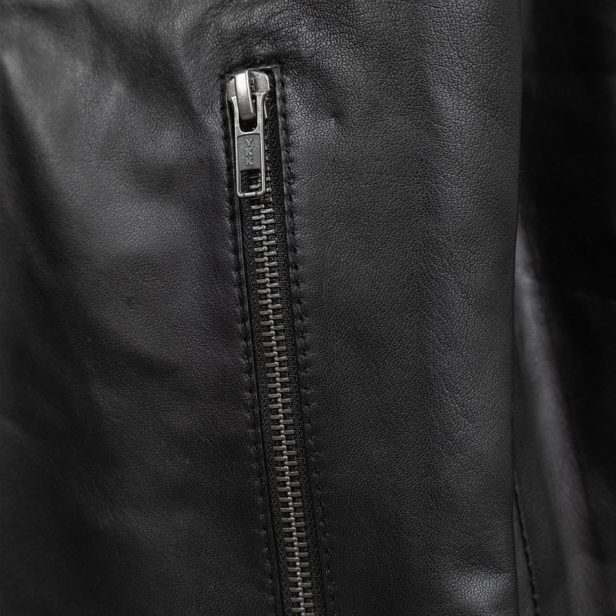 Serena Women's Black Asymmetrical Leather Jacket