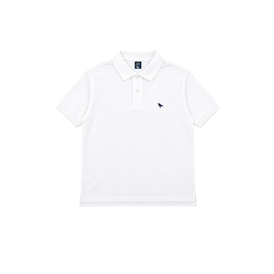 Just Brand Classic Polo - White