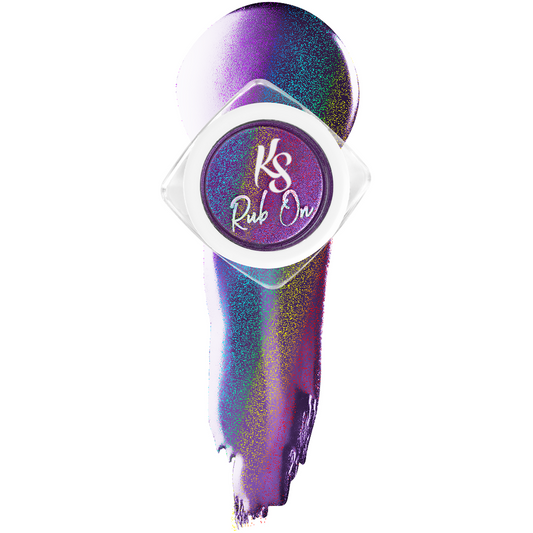 Kiara Sky Rub On Hologram Powder - RH03 Flashing Lights