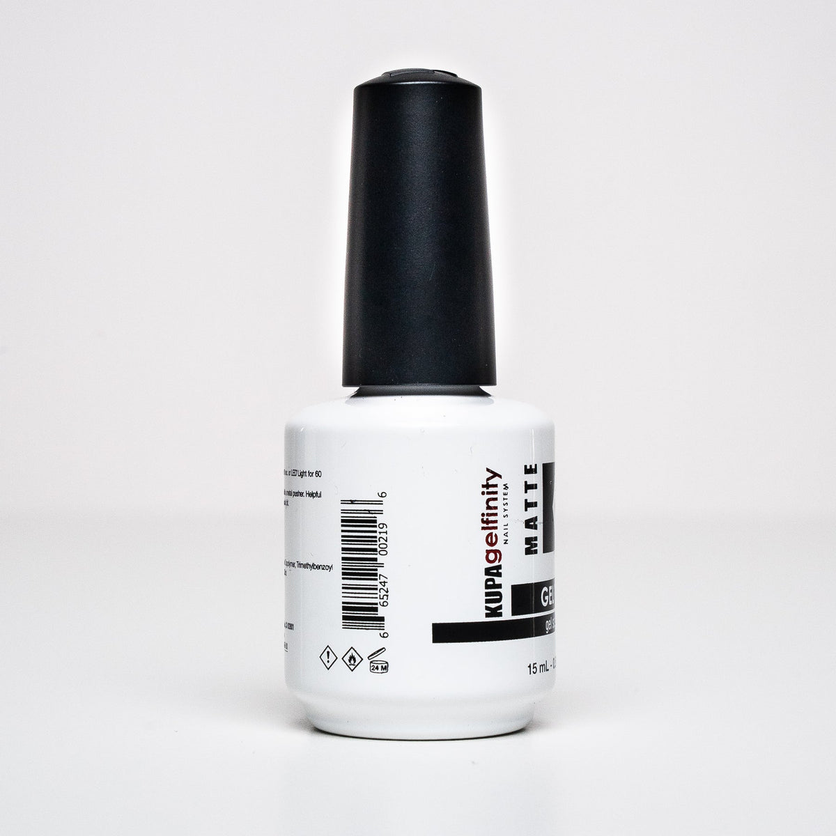 Kupa - GelFinity - Gel Topcoat Matte Finish, 0.5 oz