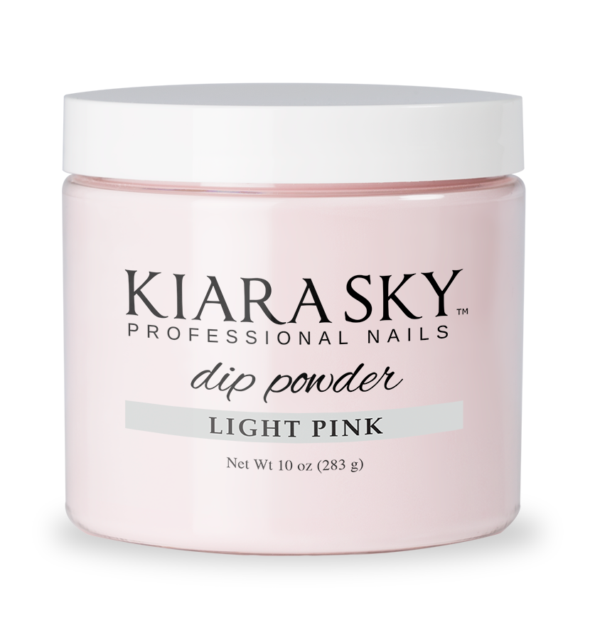 Kiara Sky Dip Powder - 402LS Light Pink 10oz (Dip Powder)