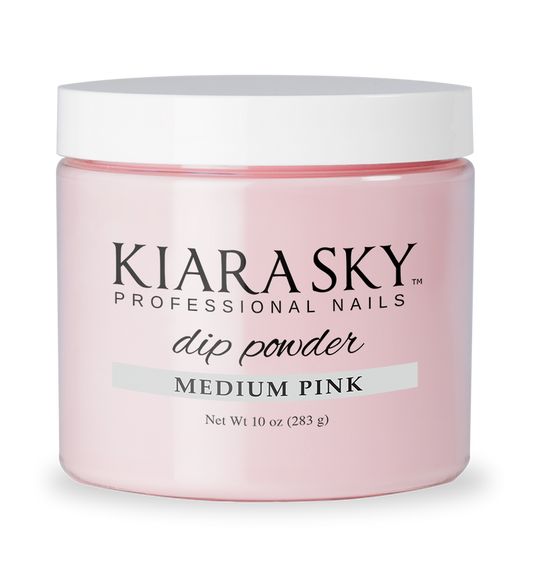 Kiara Sky Dip Powder - 402MM Medium Pink 10 oz (Dip Powder)