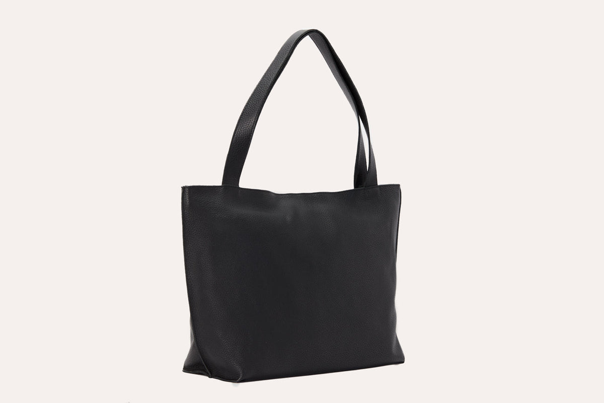 On the Go Leather Tote